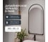 Зеркало в раме GENGLASS ARKELO Black GGM-04-2 2
