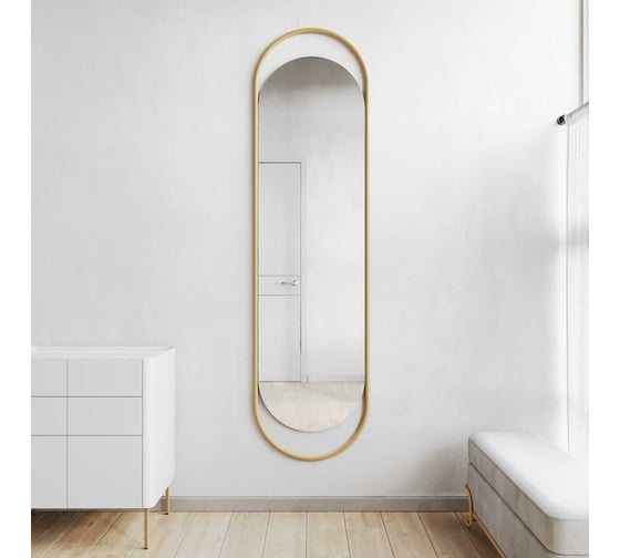 Зеркало в раме GENGLASS EVELIX Gold L GGM-02-1-2 1