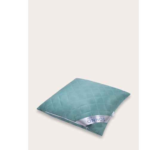 Подушка SONNO AURA 70x70, Amicor TM, бельгийский зеленый 4660147761347