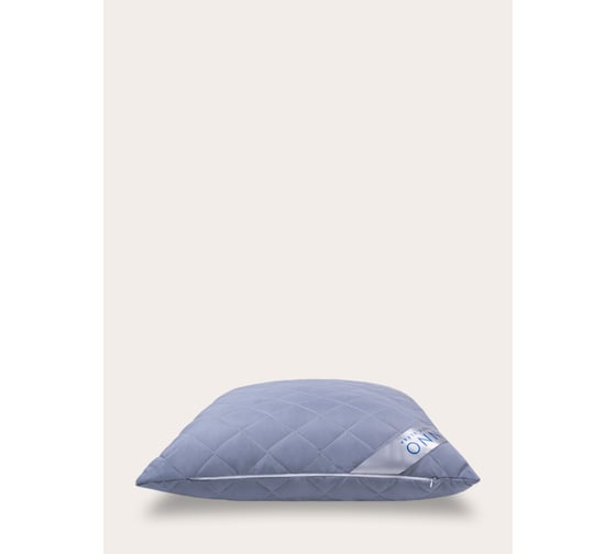 Комплект из двух подушек для сна SONNO AURA 70x70, гипоаллергенный наполнитель Amicor TM, французский серый 4660147764317
