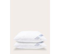Комплект из двух подушек для сна SONNO AURA 70x70, гипоаллергенный наполнитель Amicor TM, ослепительно белый 4660147764294