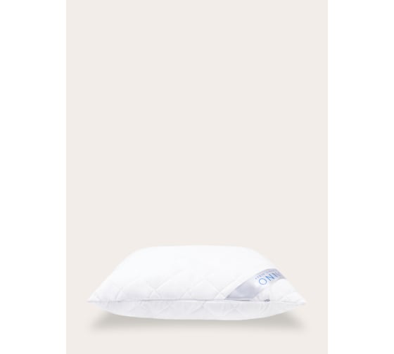 Комплект из двух подушек для сна SONNO AURA 70x70, гипоаллергенный наполнитель Amicor TM, ослепительно белый 4660147764294