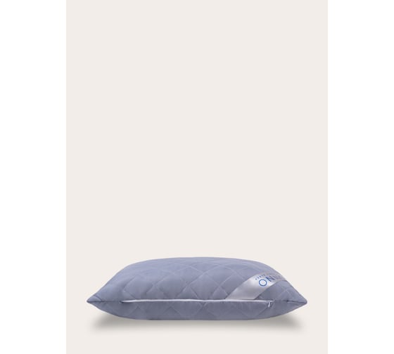 Комплект из двух подушек для сна SONNO AURA 50x70, гипоаллергенный наполнитель Amicor TM, французский серый 4660147764287