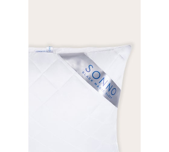 Подушка SONNO AURA 50x70, Amicor TM, ослепительно белый 4660147761170