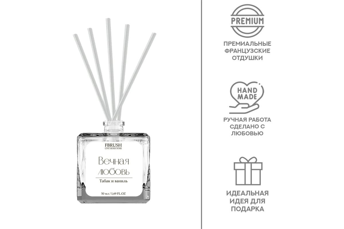 Диффузор Fbrush LOVE AROMA HOME Вечная любовь 50 мл DLOVE50-4