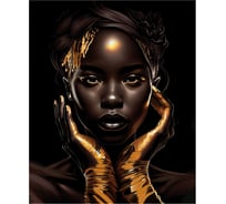 Картина Fbrush Красота в золоте 1 40х50 см kt45-14234