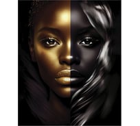 Картина Fbrush Красота в золоте 2 40х50 см kt45-14235