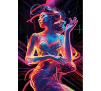Картина Fbrush Космическая девушка 50x70 см kt57-14446