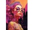 Картина Fbrush Неоновый город 50x70 см kt57-14443 1