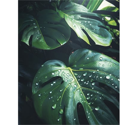 Картина Fbrush Монстера 2 40х50 см kt45-14238