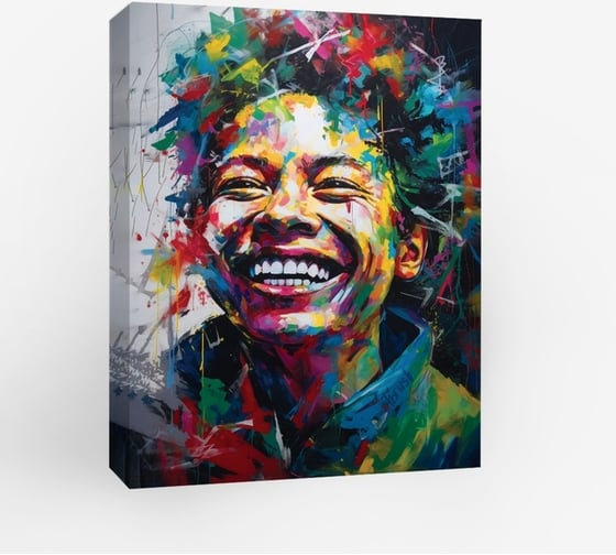 Картина Fbrush Яркая улыбка 50x70 см kt57-14418