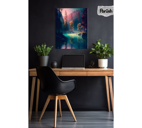 Картина Fbrush Сказочный пейзаж 1 40х50 см kt45-14216