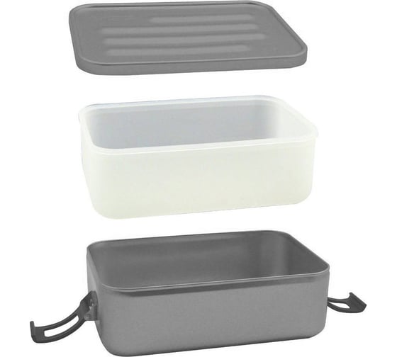 Ланчбокс Sigg Metal Box Plus S Elsa 0.9 л, серый 8591.90