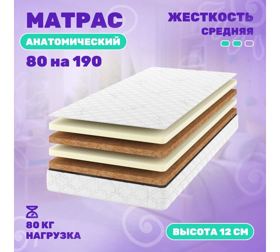 Матрас Капризун джангл лакки 80х190 229687