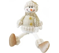 Декоративная мягкая игрушка Зимняя сказка Снеговик 58 см FG49-222430B