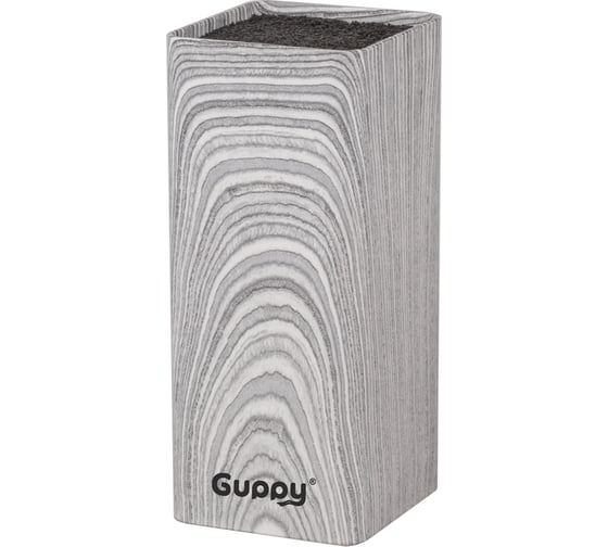 Универсальная подставка для ножей Guppy 9х9х22,5 см, принт дерево 8455850