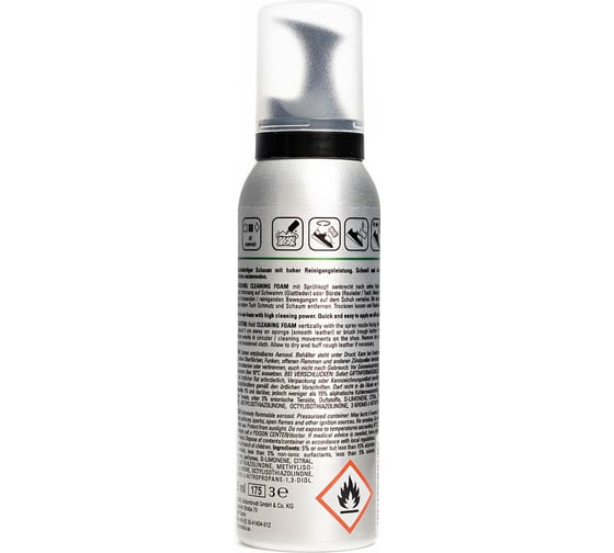 Универсальная пена для всех материалов Collonil Carbon Cleaning Foam 125 мл 8141101