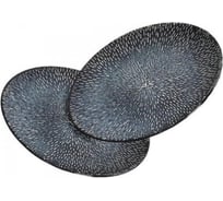 Набор тарелок Homium Collection, 2 шт., D22 см, цвет синий set2B6089B