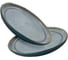 Набор тарелок Homium Collection, 2 шт., D21 см, цвет голубой set2ST005B 1