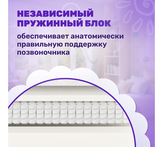 Матрас Капризун Дрим хард плюс 80х160 см 414538