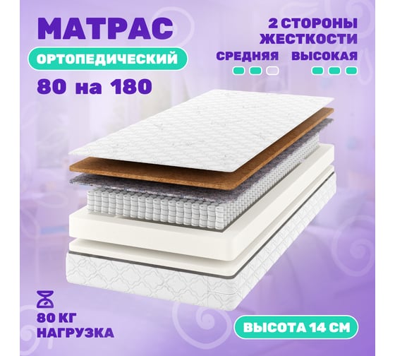 Матрас Капризун микс хард 180х80 см 412996