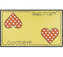 Коврик Sunstep fresh 45x75 см, сердечки 35-107