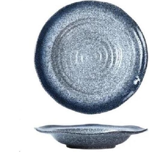 Набор тарелок Homium Kitchen, Home Modern, 2 шт., цвет сине-белый, D26 см set2homemodernBLWH