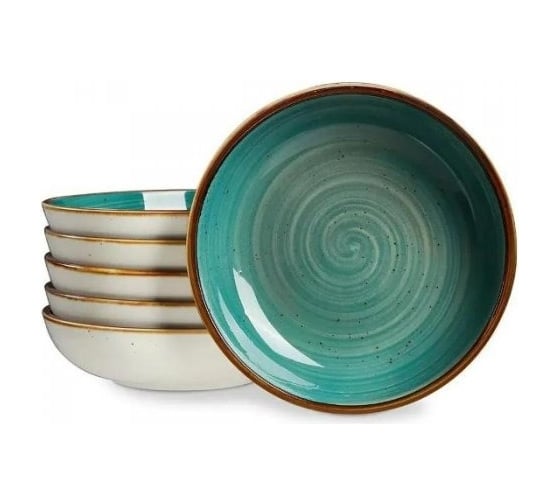 Тарелка Homium Color Collection, 20 см, цвет голубой bowl20CClblue