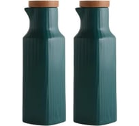 Набор бутылок для масла Homium Hitis, 2 шт., цвет зеленый set2hitis00green