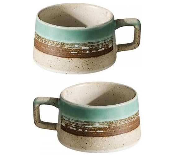 Набор кружек Homium Collection, 2 шт., 200 мл set2coffeecup01