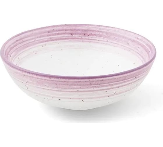 Набор салатников Homium Melody, 2 шт., D21 см, керамический, цвет лиловый set2E630B0101