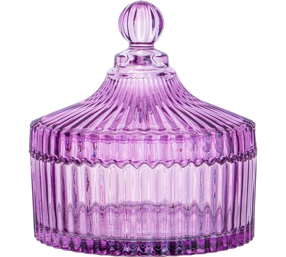 Емкость для хранения с крышкой Lefard BLISS PURPLE, 15х16 см 781-310 1