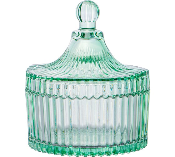 Емкость для хранения с крышкой Lefard BLISS GREEN, 10х12,5 см 781-312