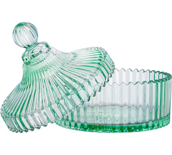 Емкость для хранения с крышкой Lefard BLISS GREEN, 15х16 см 781-309
