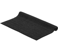 Влаговпитывающий коврик VORTEX ребристый, 120х150 см, чёрный 22104