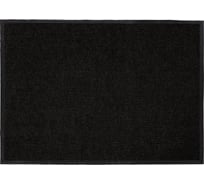 Влаговпитывающий ребристый коврик VORTEX черный, 90х120 см 22098