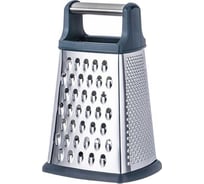 Терка Agness 4-х гранная, 12,6x10,9 см, высота 20 см, нержавеющая сталь/пластик 712-0017