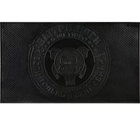 Придверный коврик VORTEX Свинка 35х60 см, черный 20028