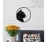 Панно leve wall art no:24 cat profile black LEV00992 2
