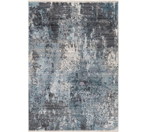 Дизайнерский ковер leve medellin silver blue LEV01066