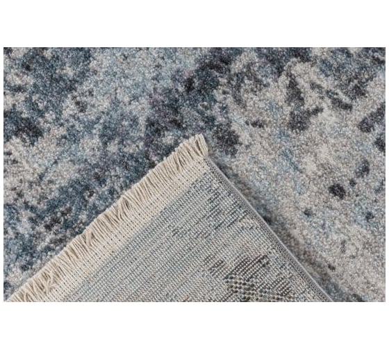 Дизайнерский ковер leve medellin silver blue LEV01066