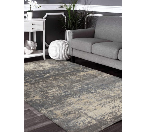 Ковер leve loft grey blue LEV01068