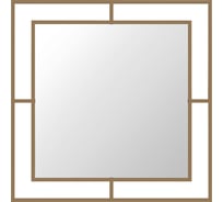 Настенное зеркало leve corner mirror gold LEV01011