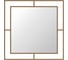 Настенное зеркало leve corner mirror gold LEV01011 1