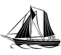 Панно leve wall art no:30 sail black LEV00970