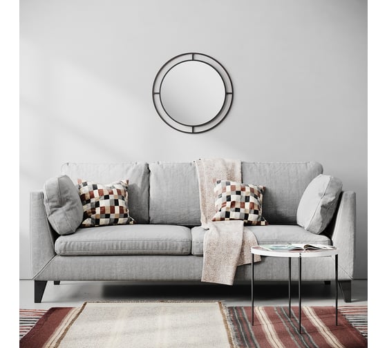 Настенное зеркало leve bubble mirror black LEV01009