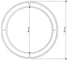 Настенное зеркало leve bubble mirror black LEV01009 6
