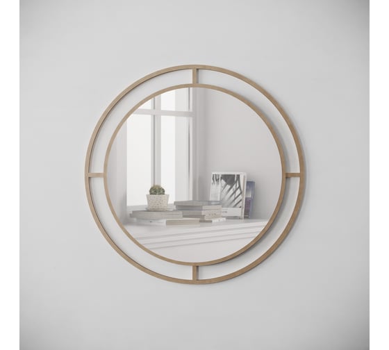 Настенное зеркало leve bubble mirror gold LEV01008