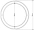 Настенное зеркало leve bubble mirror gold LEV01008 6