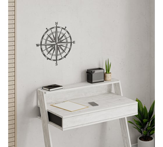 Панно leve wall art no:23 compass black LEV00988